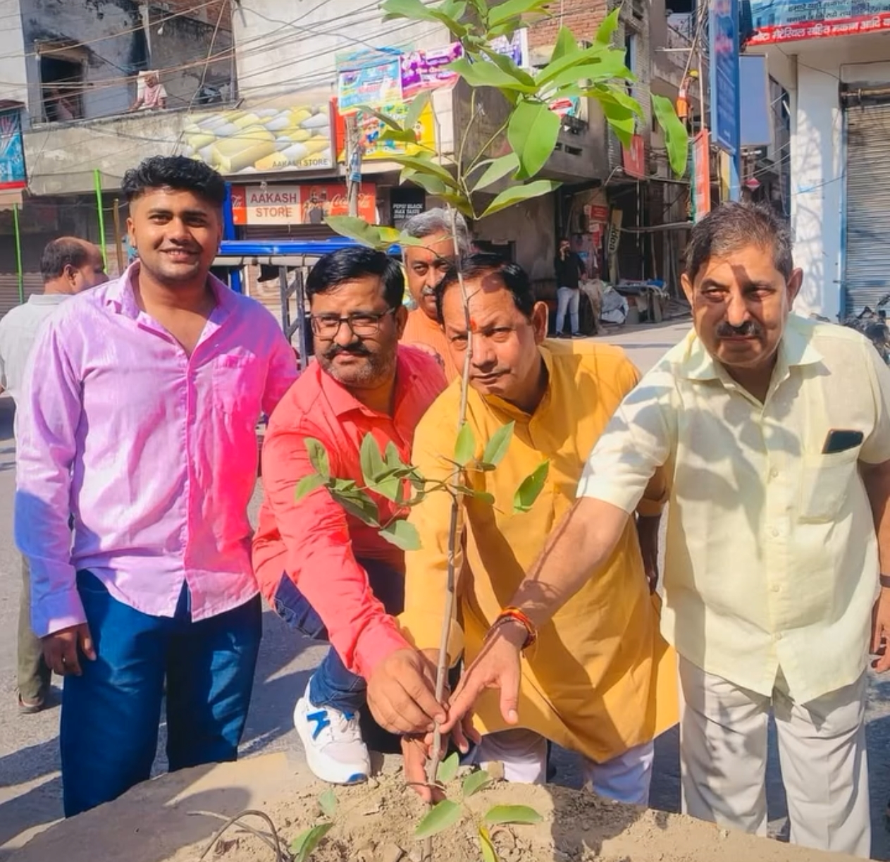 Navsrijan Green Tree Plantation Drive